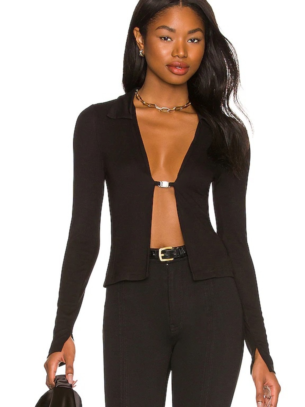 Superdown Hanna Buckle Top